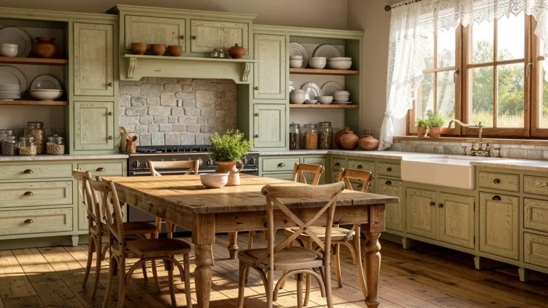 meubles de cuisine style campagne