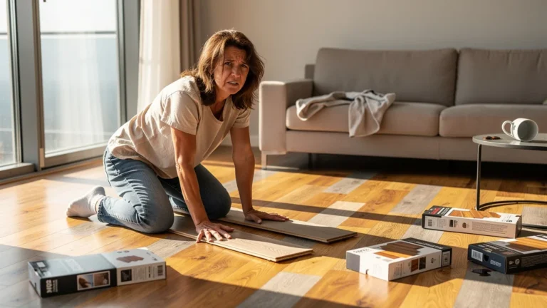 Regret intense après avoir commandé 15 m² de parquet contrecollé sans demander un échantillon préalable